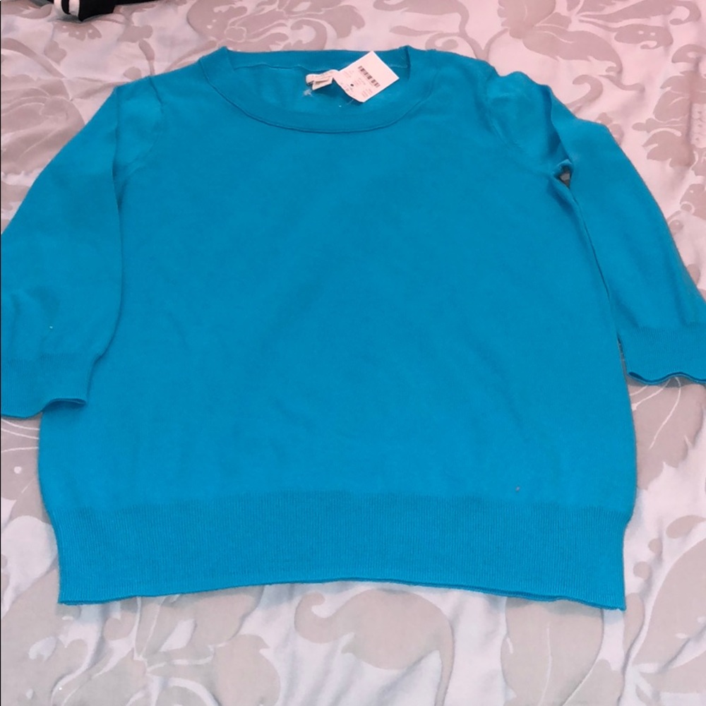 Jcrew sweater. Women’s small. Teal blue